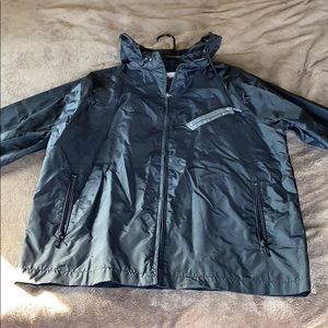 Ambiguous Brand Men’s Black Rain Jacket